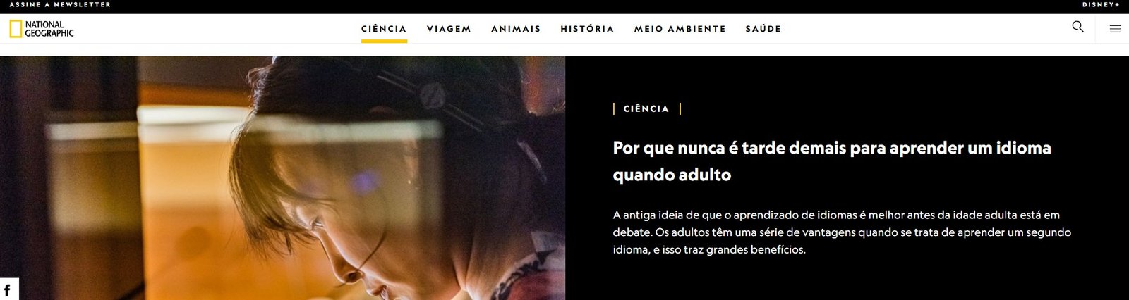 National Geographic: Por que nunca é tarde demais para aprender um idioma quando adulto